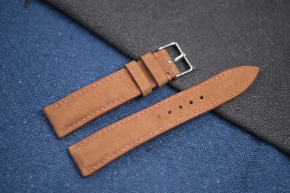 BROWN COW LEATHER WATCH STRAP RD87