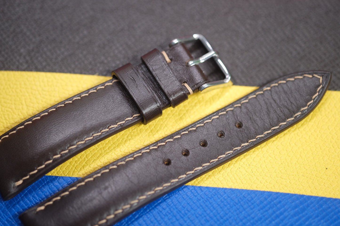 BROWN COW LEATHER WATCH STRAP RD104