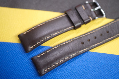 BROWN COW LEATHER WATCH STRAP RD104