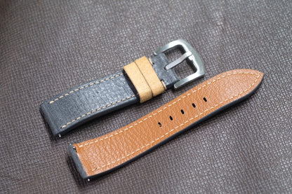 GREY COW LEATHER WATCH STRAP RD130