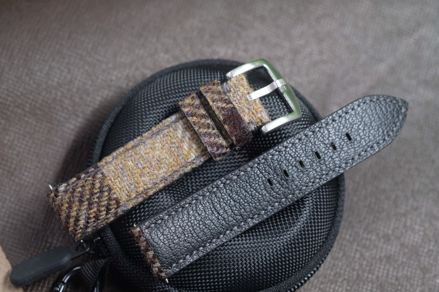 VINTAGE CANVAS LEATHER WATCH STRAP RD135