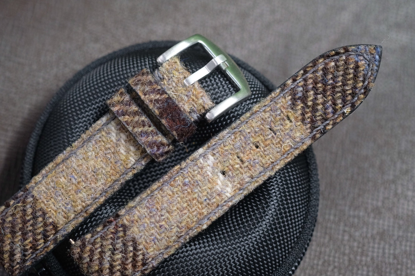 VINTAGE CANVAS LEATHER WATCH STRAP RD135