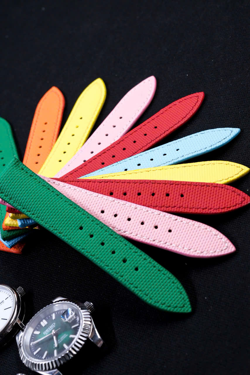 SAILCLOTH RUBBER LEATHER STRAP HDSR01